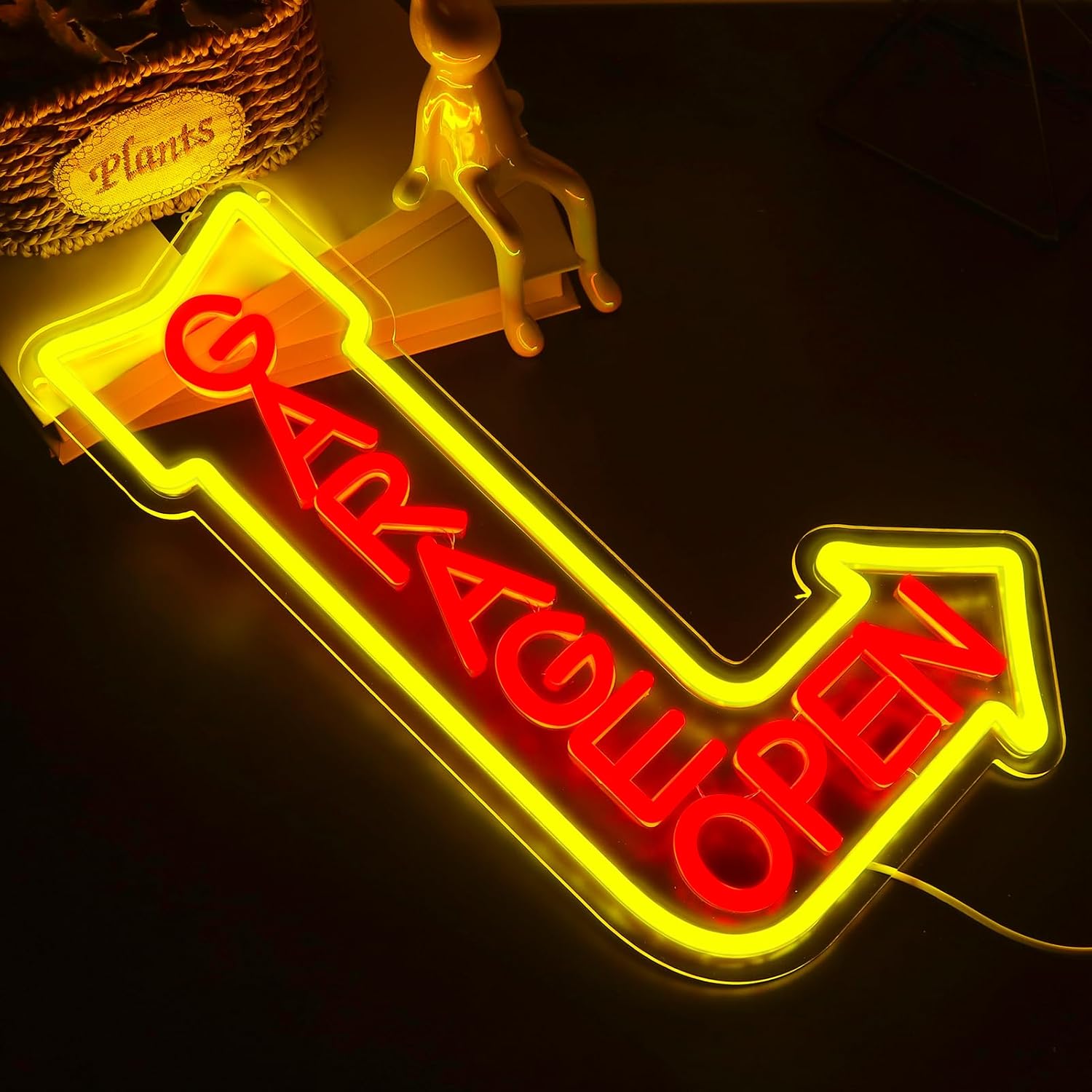    Insegna al Neon 'Garage Op - Auto Repair Shop Open recensione e prezzo